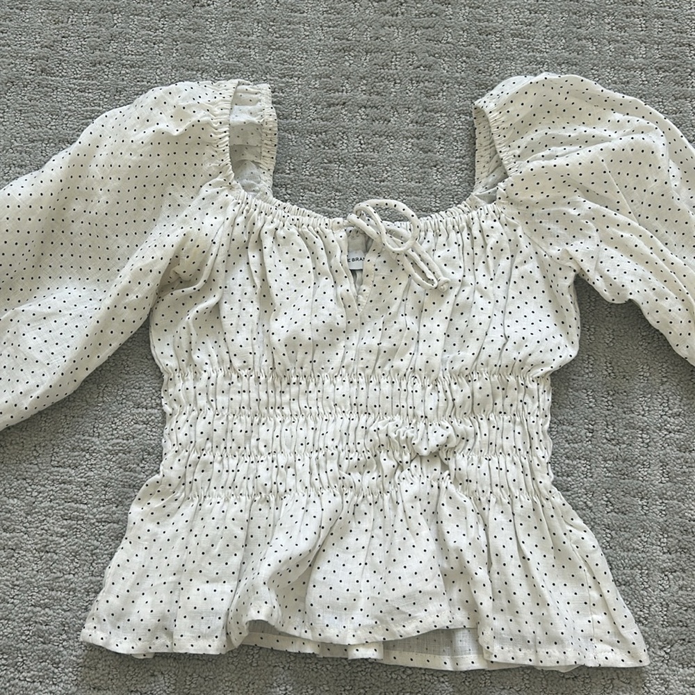 Faithfull the Brand Babydoll Blouse